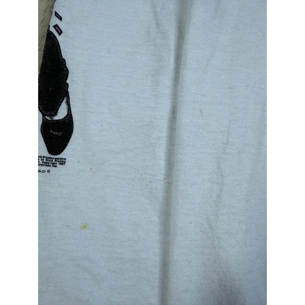 Elvis‎ Presley 1987 Shirt Screen Stars Single Stitch Totally Awesome | Size XL
